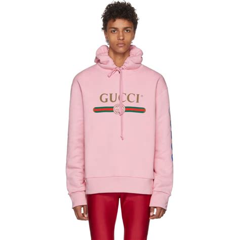 gucci pink dragon hoodie xl|gucci laid back hoodie.